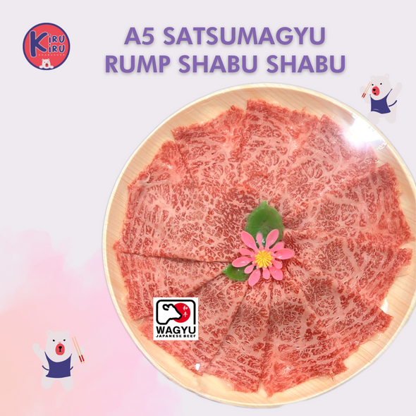 A5 SATSUMAGYU RUMP SHABU SHABU (CHILLED)