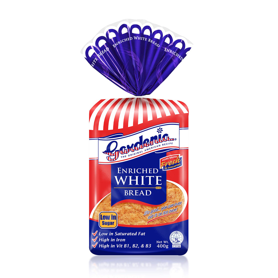 GARDENIA- ENRICHED WHITE BREAD 400G