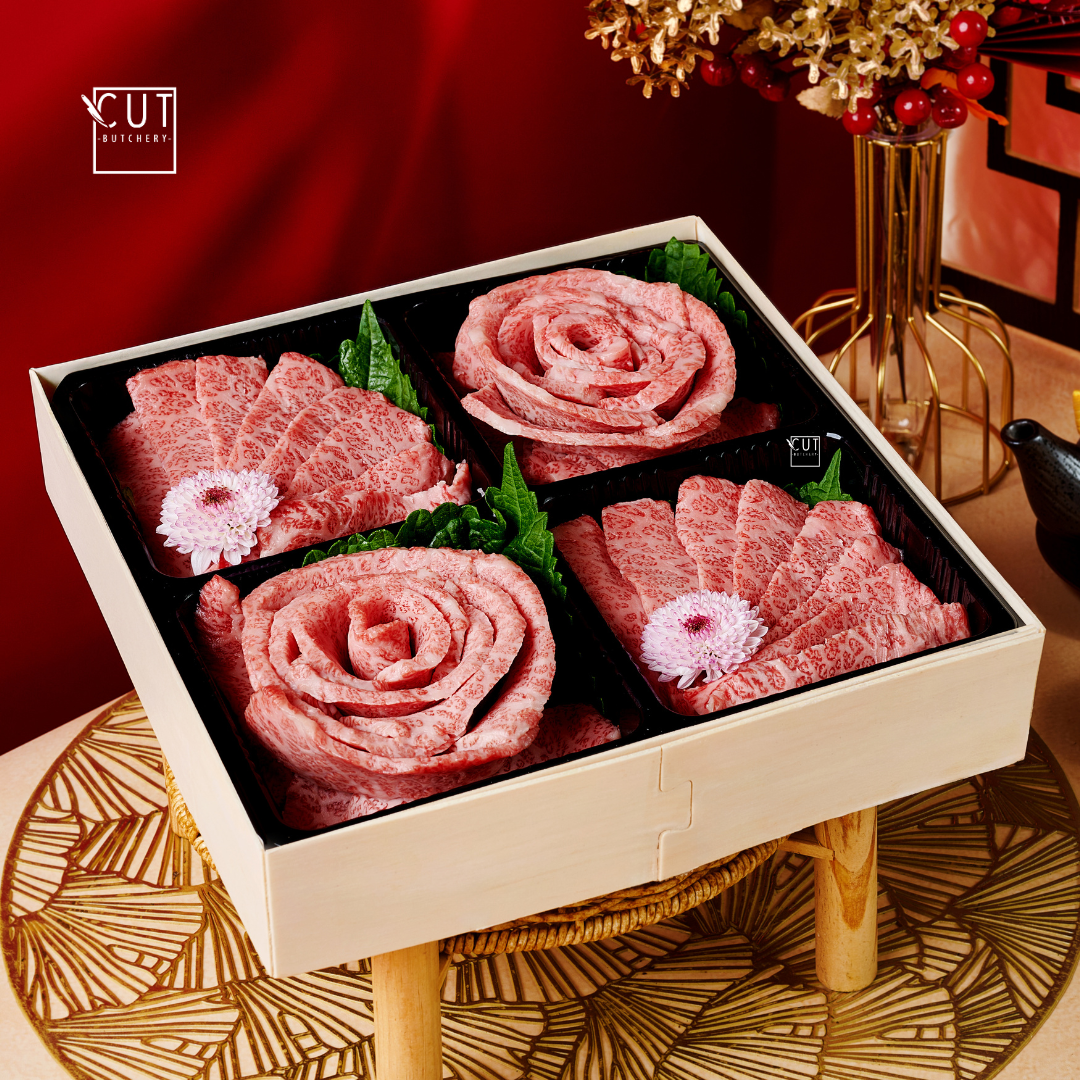 A5 SATSUMAGYU KARUBI 600G GIFT BOX OF 4 (CNY EDITION)