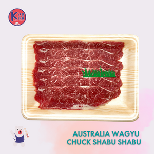 CNY Pre-Order | AUSTRALIA WAGYU MB3 CHUCK ROLL SHABU SHABU (Buy 2 Get 1 Free)
