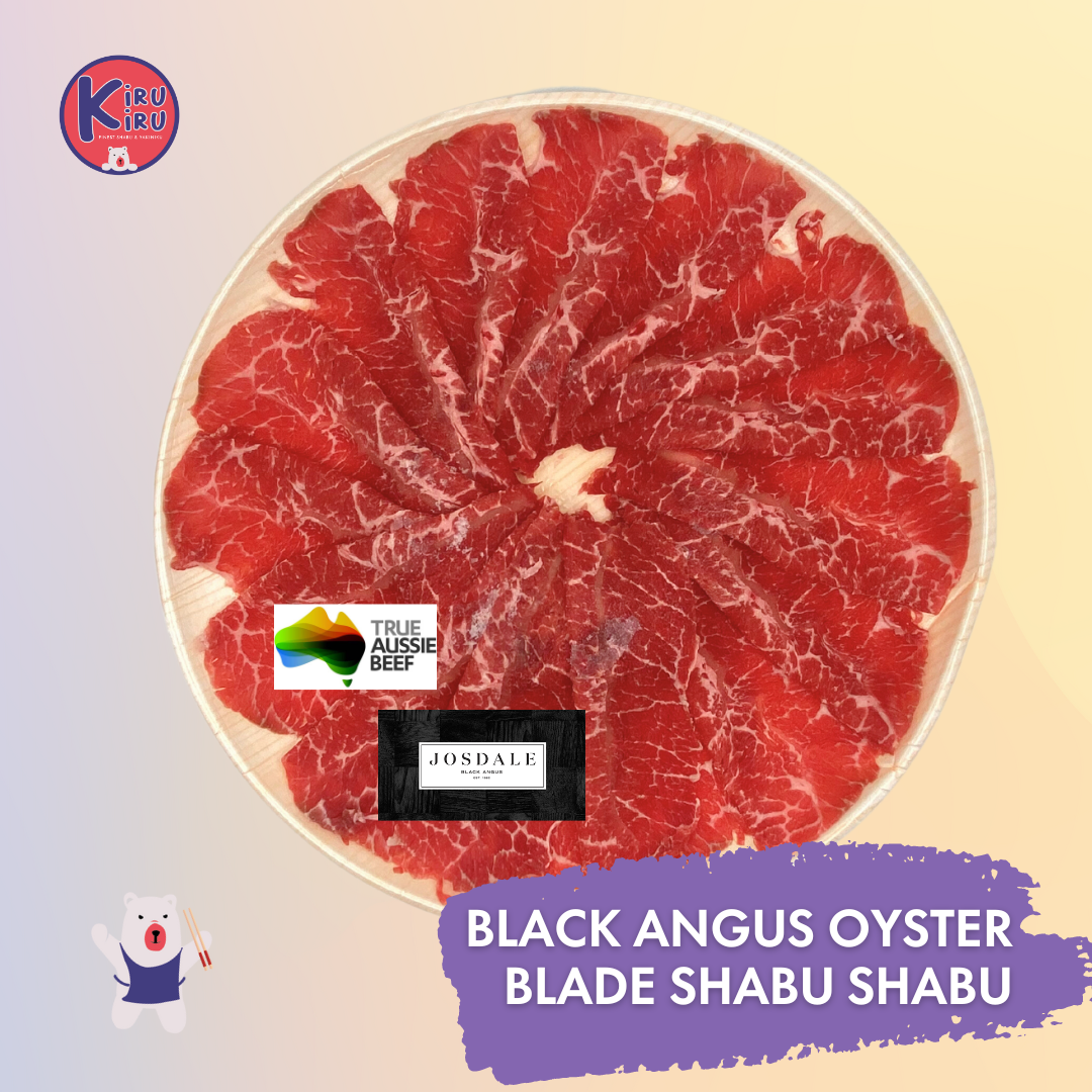 CNY Pre-Order | BLACK ANGUS OYSTER BLADE SHABU SHABU (Buy 2 get $2 off)