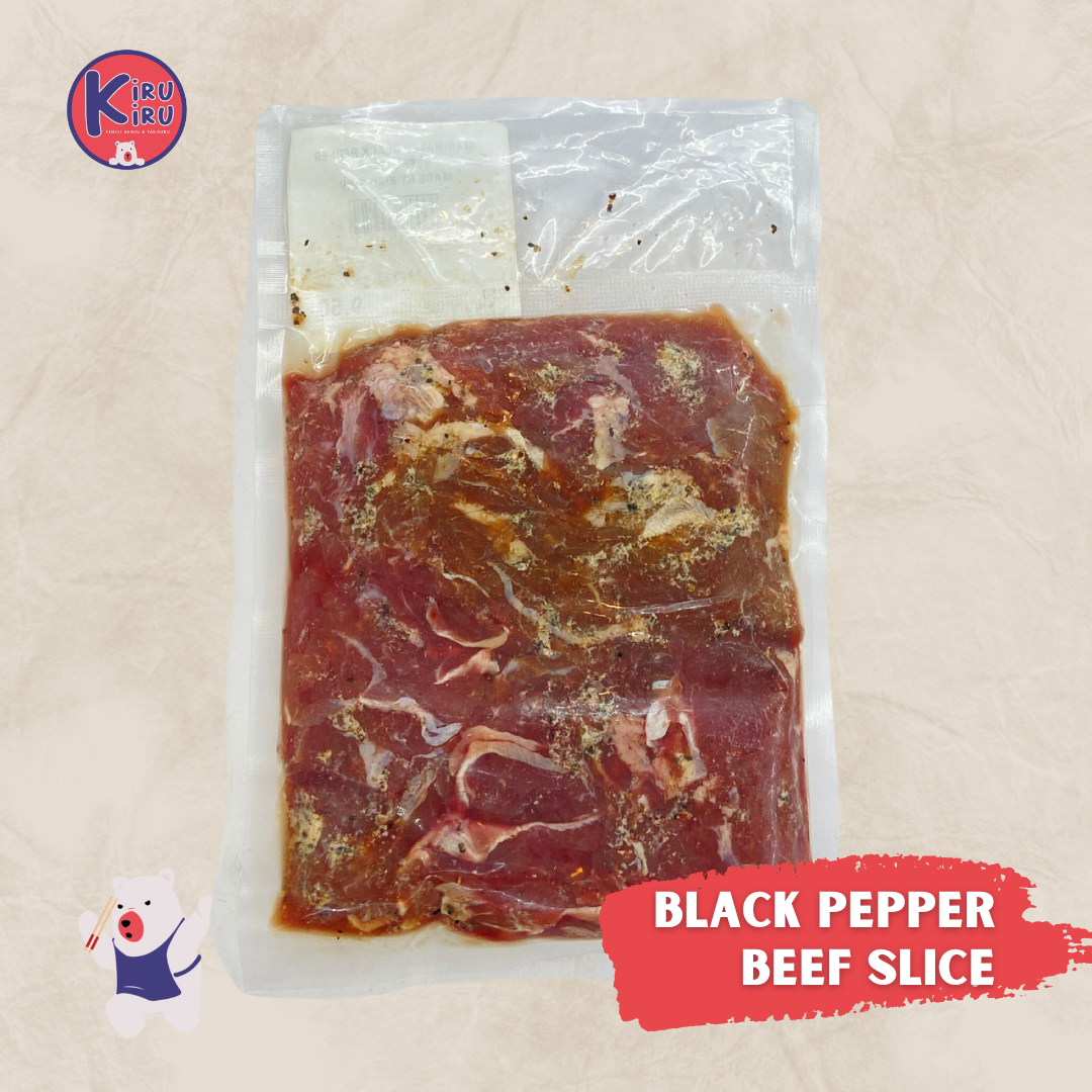 BLACK PEPPER BEEF SLICES