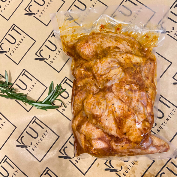 MARINATED CHICKEN MID JOINT WING (click to select flavour)