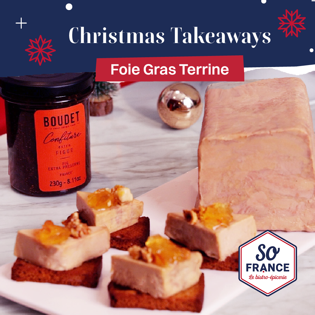 CHRISTMAS FOIE GRAS TERRINE 500G