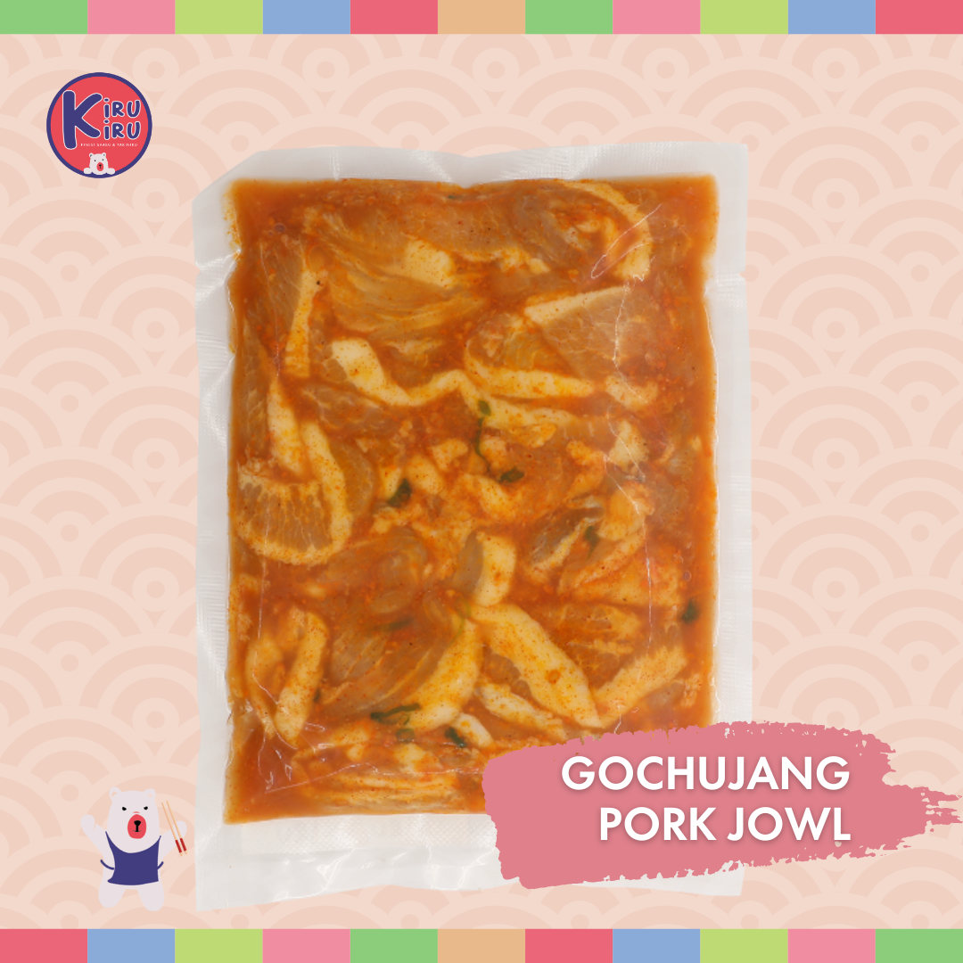 GOCHUJANG PORK JOWL SLICES