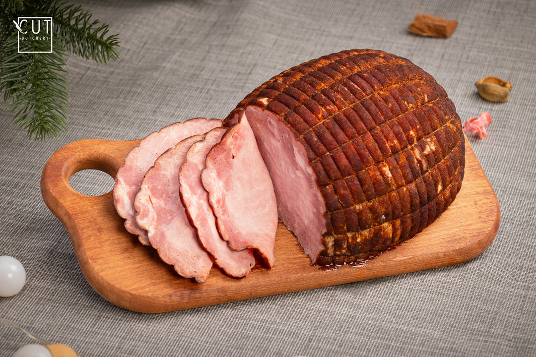 HONEY BAKED HAM 1KG (XMAS EDITION) Cut Butchery