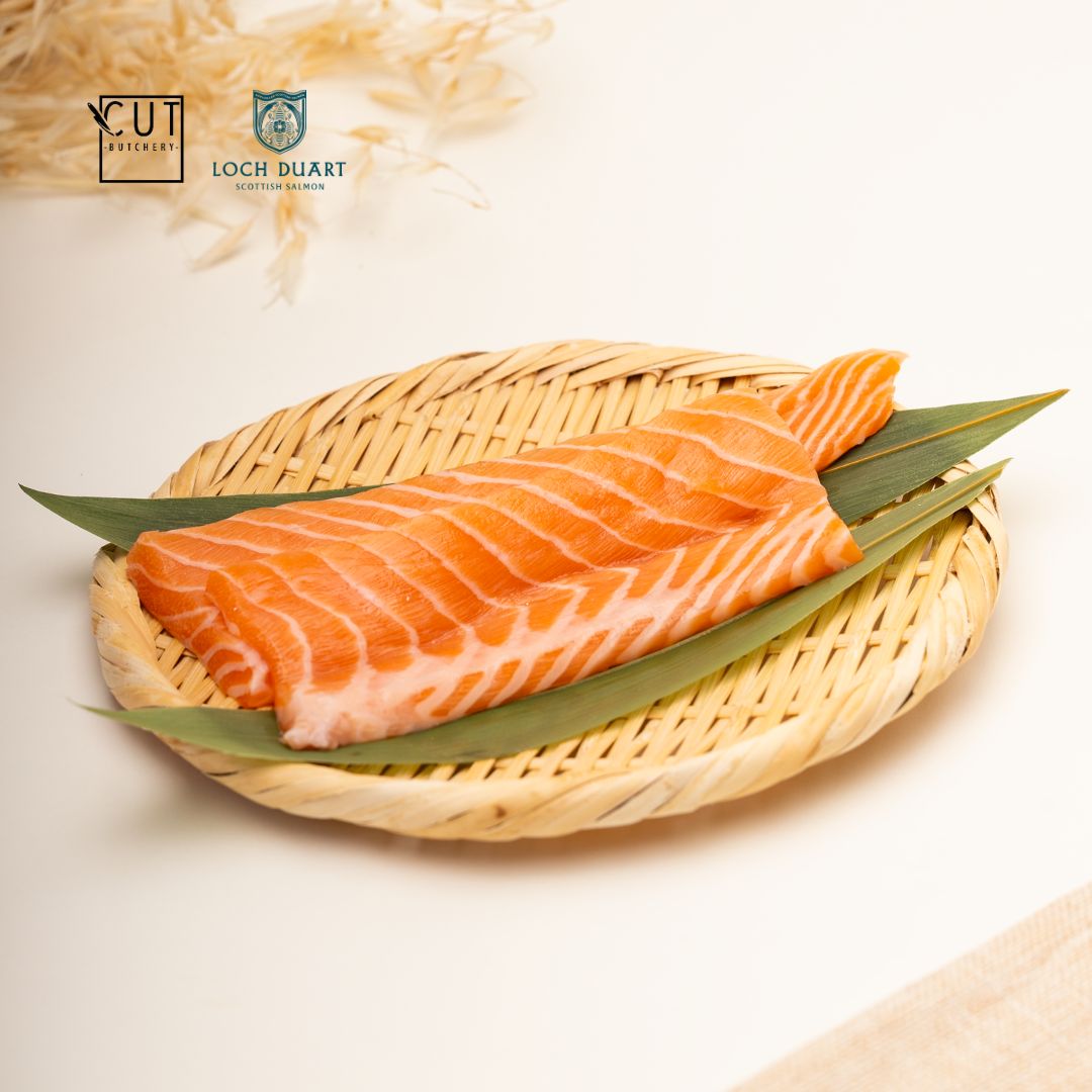 LOCH DUART SCOTTISH SALMON SASHIMI SAKU BLOCK (200G)