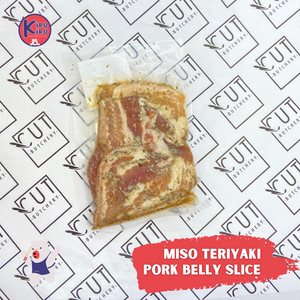 MISO TERIYAKI PORK BELLY SLICES