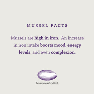 KINKAWOOKA LIVE MUSSELS (1KG)