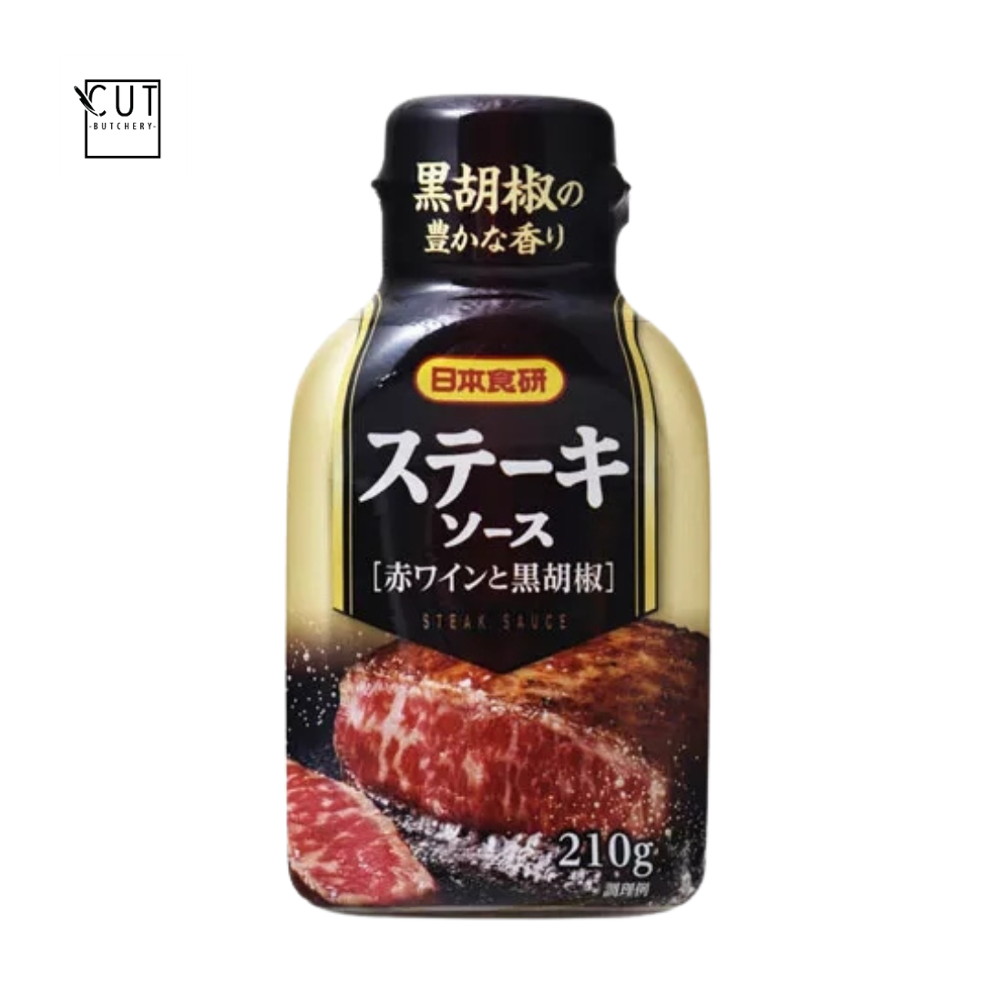 NIHON SHOKKEN BLACK PEPPER STEAK SAUCE 210ML