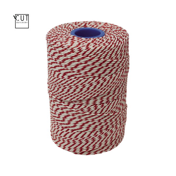 FOOD-SAFE RED & WHITE BUTCHERS TWINE 260M – Cut Butchery