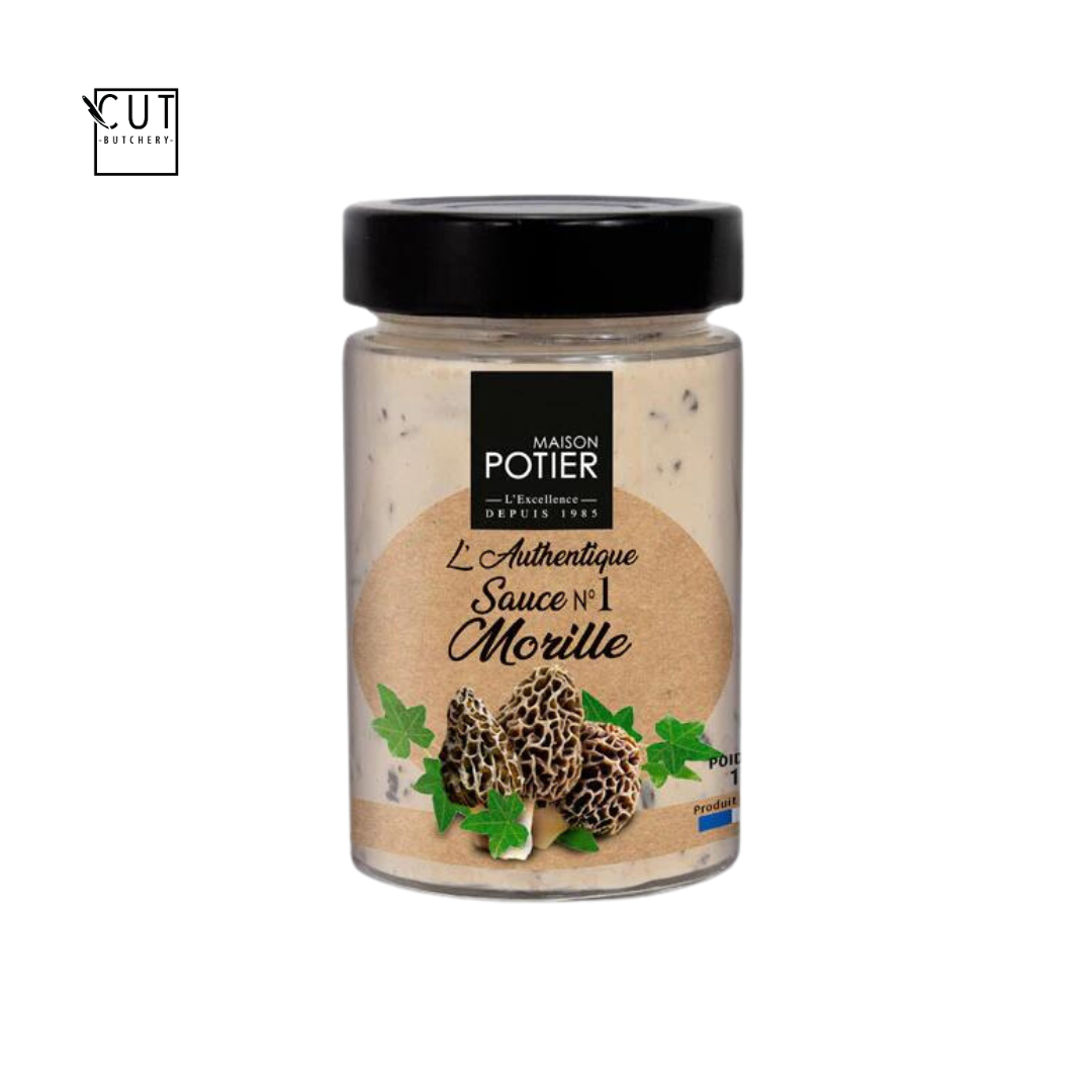 POTIER MORILLES 180G (MOREL MUSHROOM SAUCE)
