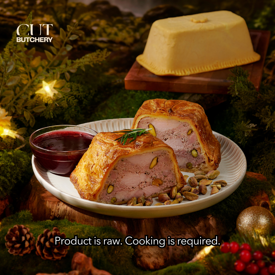 PORK & PISTACHIO EN CROUTE 1KG (X'MAS EDITION)
