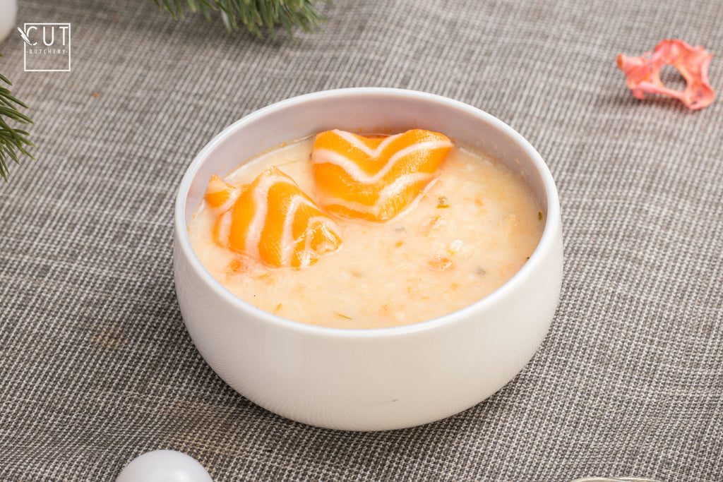 SALMON CHOWDER 500G (XMAS EDITION) Cut Butchery