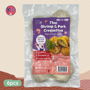 HANDMADE SHRIMP & PORK CROQUETTE