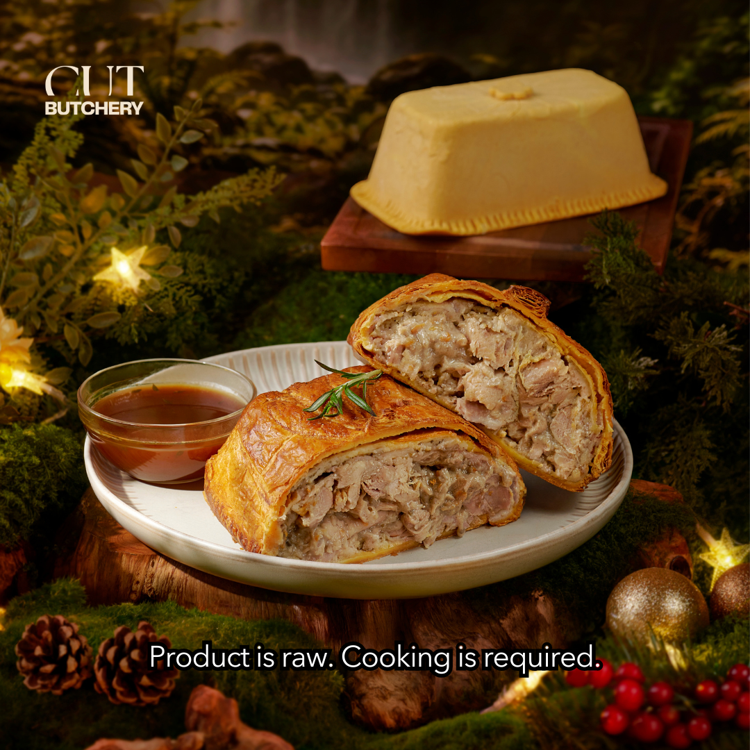TURKEY & LEEK PIE 1.4KG (X'MAS EDITION)