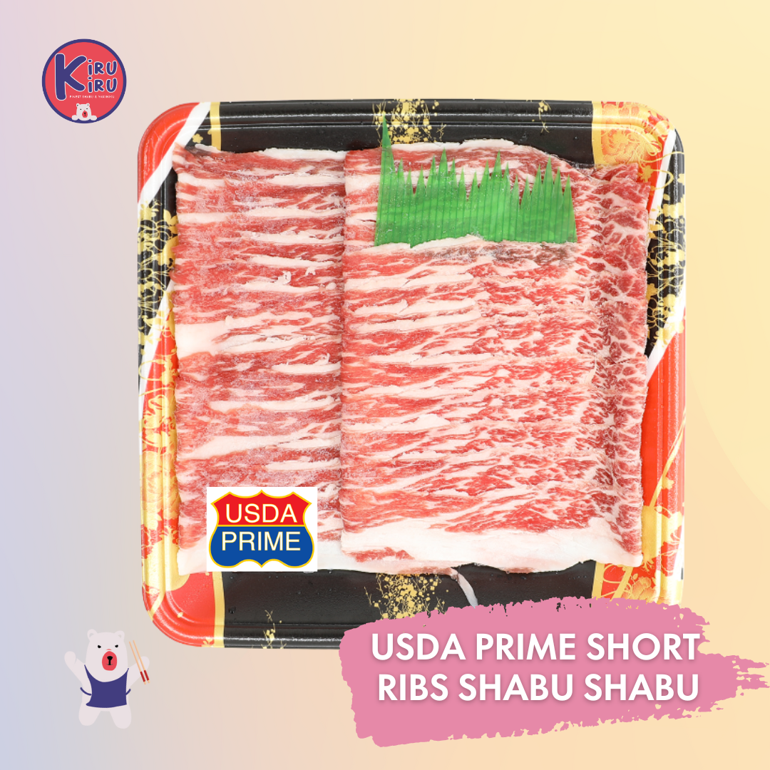 USDA PRIME SHORT RIBS SHABU SHABU