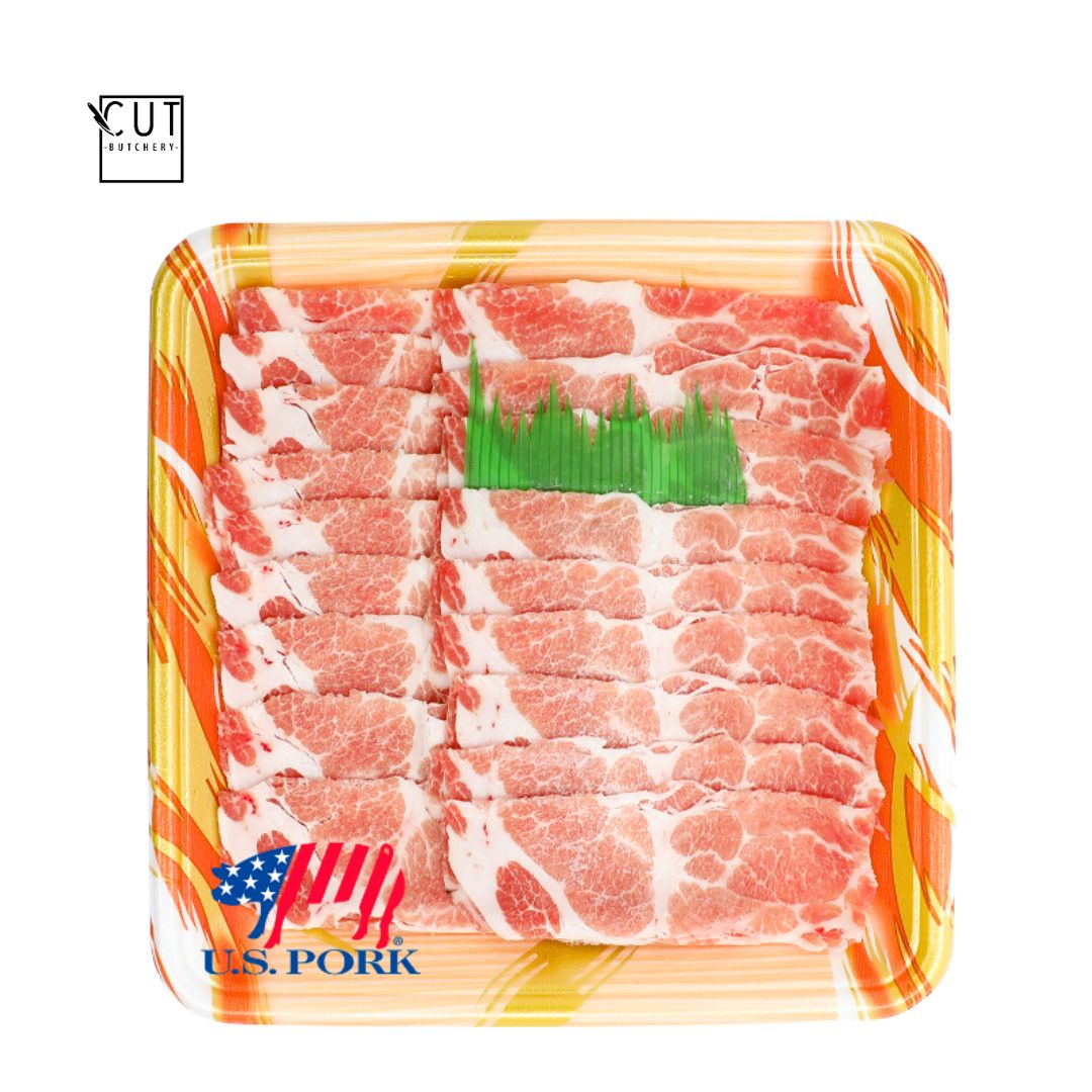 US KUROBUTA PORK COLLAR SHABU SHABU