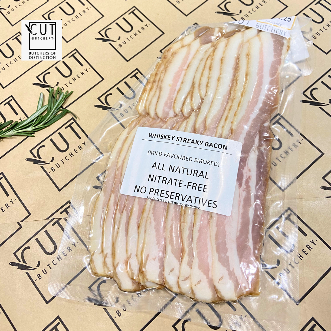 WHISKEY SMOKED STREAKY BACON