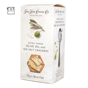 EXTRA VIRGIN OLIVE OIL & SEA SALT CRACKERS 125G