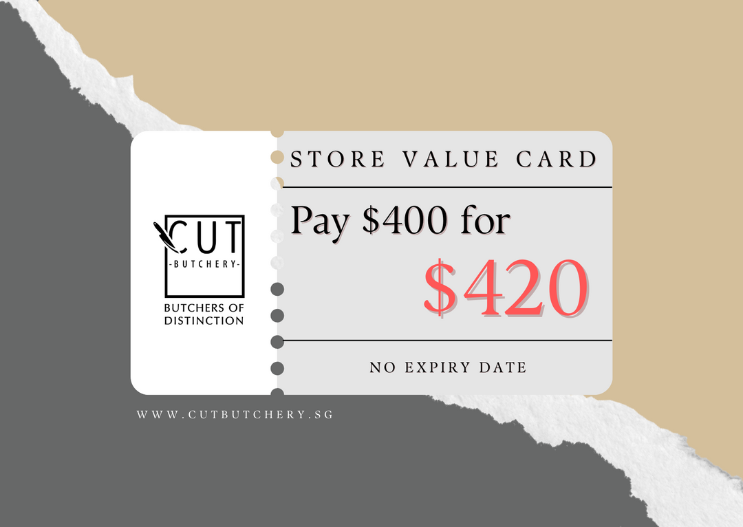 Cut Butchery Store Value E-Card