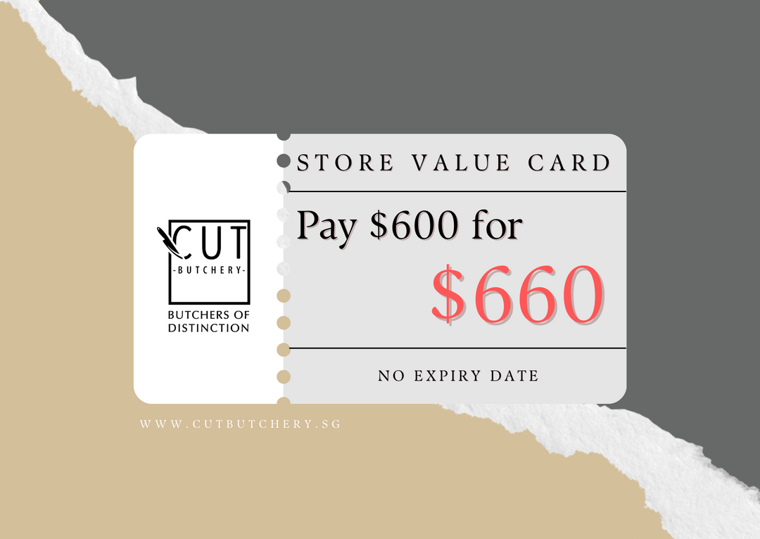 Cut Butchery Store Value E-Card