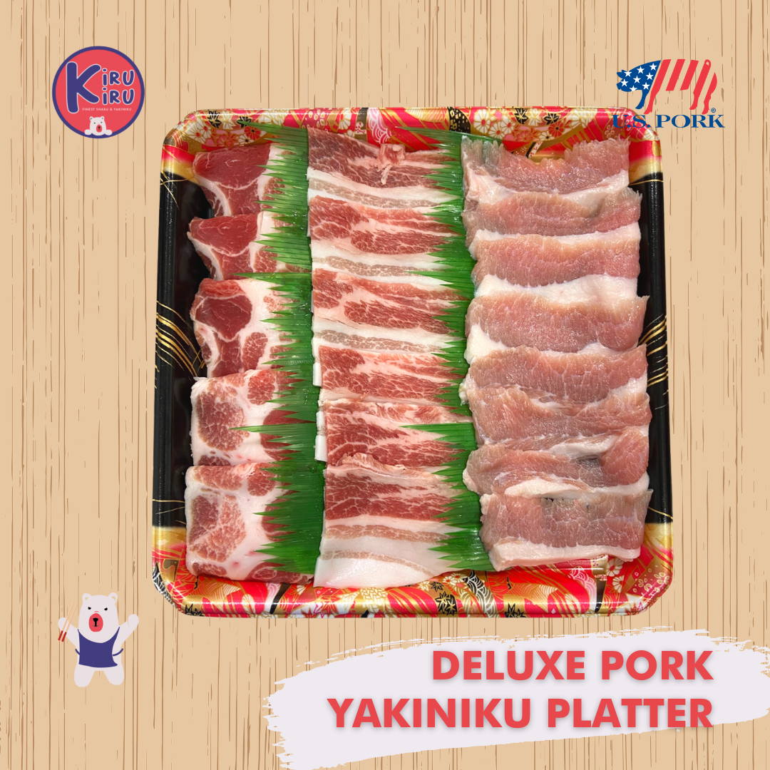 DELUXE PORK YAKINIKU PLATTER